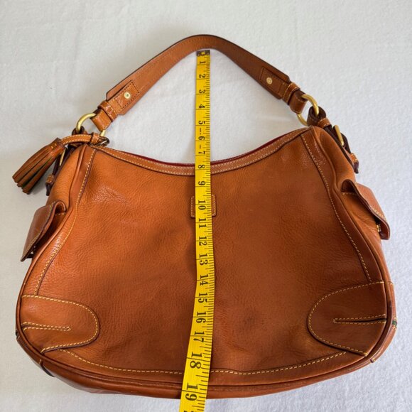 DOONEY & BOURKE Florentine British Tan Side Pocket Hobo - Picture 10 of 16